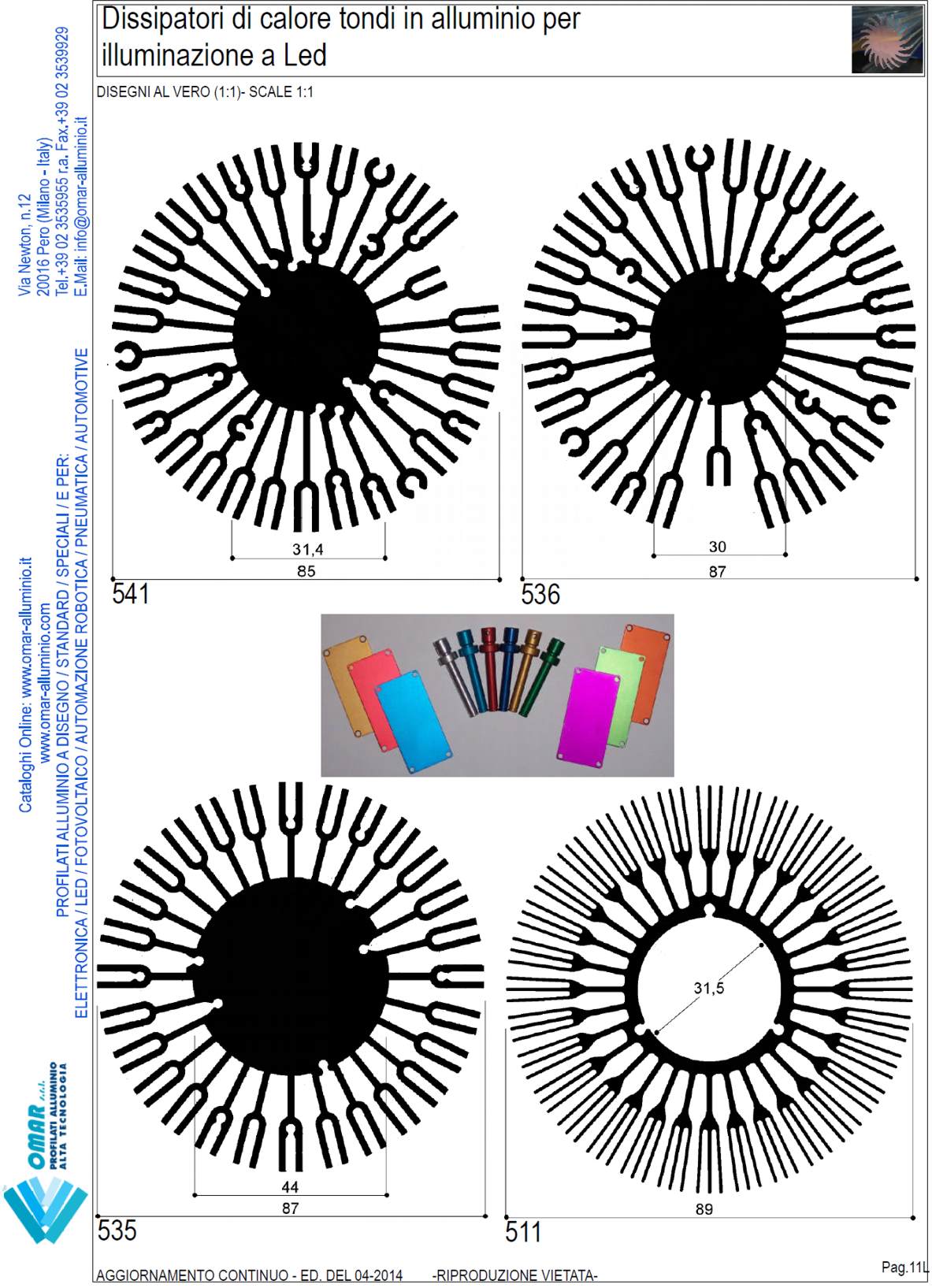 Elenco Dissipatori In Alluminio Per Elettronica - Foto 8